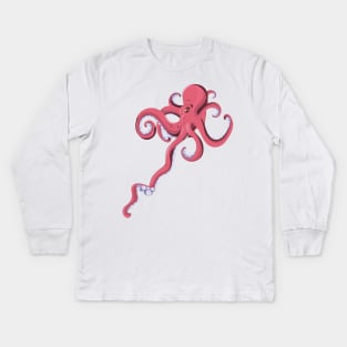 Octopus Kids Long Sleeve T-Shirt